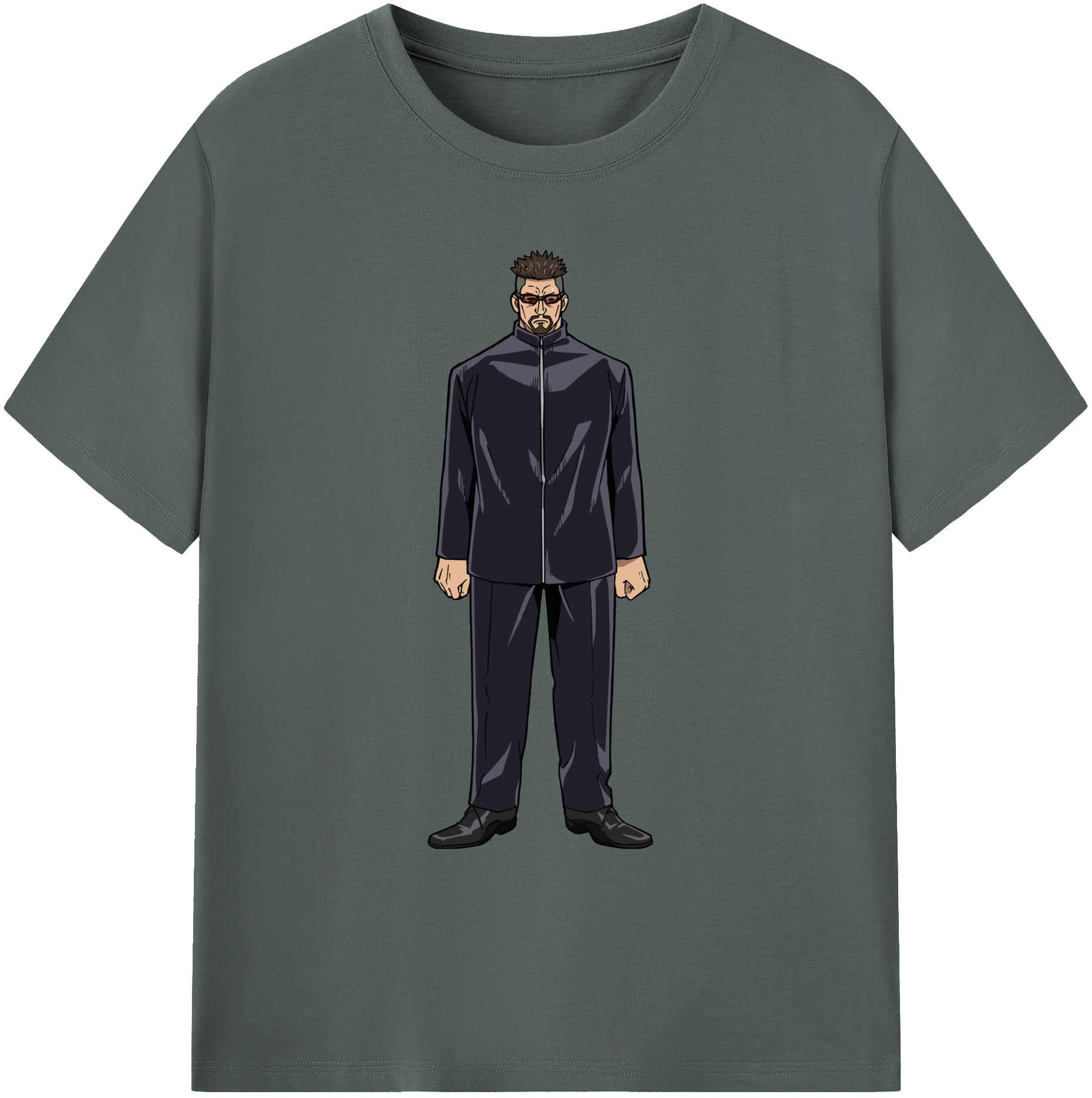 （画像用） 呪術廻戦 Jujutsu Kaisen 綿100％ メンズ半袖Tシャツ｜肌触りやわらか＆通気性